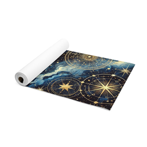 Spaced Out Constellation Foam Yoga Mat 24” x 72” Printify Home Decor - Tracy McCrackin Photography