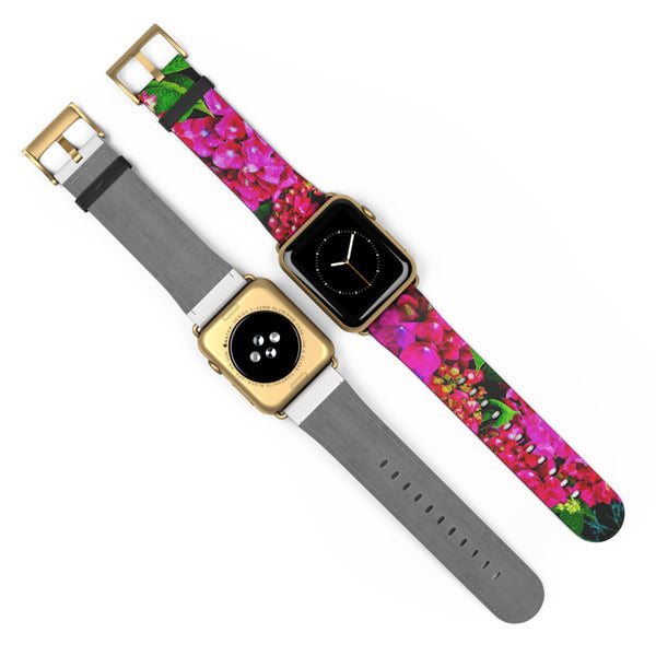 Vibrant Floral Band Watch Band 38 - 41 mm / Black Matte Printify Accessories - Tracy McCrackin Photography
