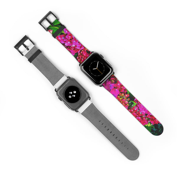 Vibrant Floral Band Watch Band 38 - 41 mm / Black Matte Printify Accessories - Tracy McCrackin Photography