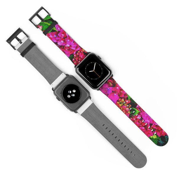 Vibrant Floral Band Watch Band 38 - 41 mm / Black Matte Printify Accessories - Tracy McCrackin Photography