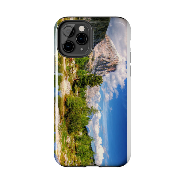 Spring Awakening: Mountains in Full Bloom - Tough Phone Cases iPhone 11 Pro Printify Phone Case - Tracy McCrackin Photography