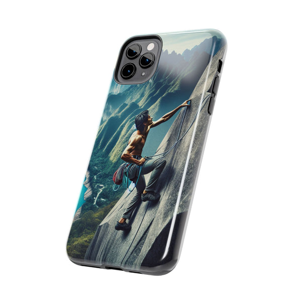 Summit Edge: Climbing Above the Serpent Rive Tough Phone Cases Printify Phone Case - Tracy McCrackin Photography