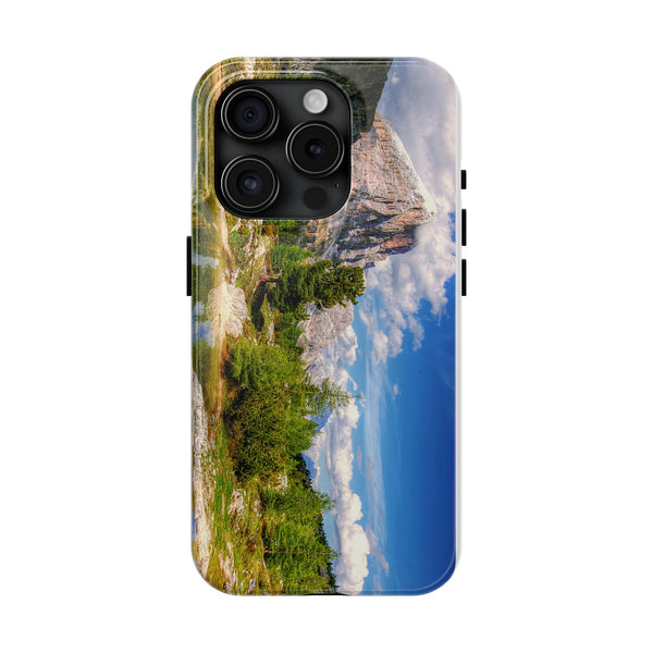 Spring Awakening: Mountains in Full Bloom - Tough Phone Cases iPhone 15 Pro Printify Phone Case - Tracy McCrackin Photography
