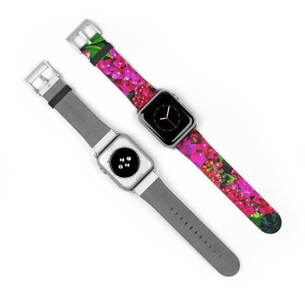 Vibrant Floral Band Watch Band 38 - 41 mm / Black Matte Printify Accessories - Tracy McCrackin Photography