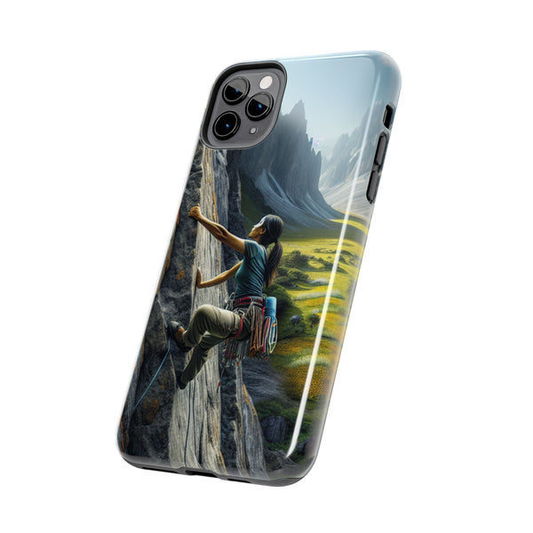 Rock Climbing Elation! Tough Phone Cases Printify Phone Case - Tracy McCrackin Photography