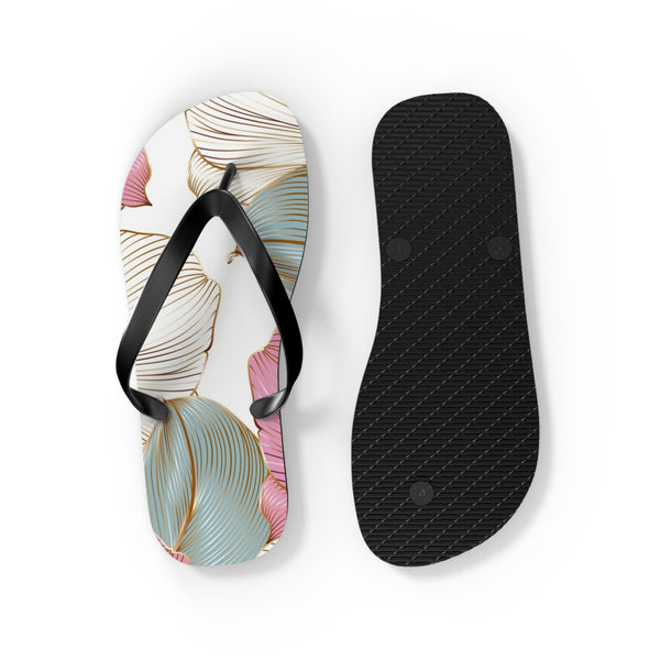 Elegant floral Flip Flops S / Black sole Printify Shoes - Tracy McCrackin Photography