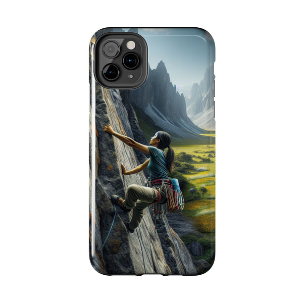 Rock Climbing Elation! Tough Phone Cases iPhone 11 Pro Max Printify Phone Case - Tracy McCrackin Photography