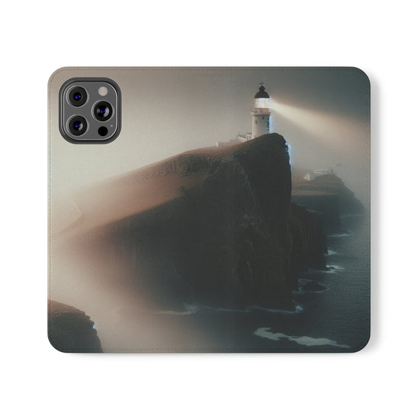 Beacon In The Mist - Flip Cases iPhone 12 Pro Max Printify Phone Case - Tracy McCrackin Photography