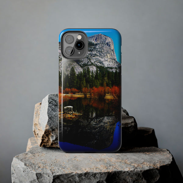 Mirror Lake, Yosemite Tough Phone Cases iPhone 11 Pro Max Printify Phone Case - Tracy McCrackin Photography