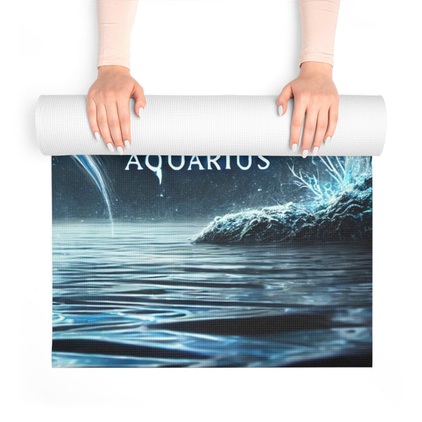 The Visionary of the Waves: Aquarius Merman Yoga Mat 24” x 72” Printify Home Decor - Tracy McCrackin Photography