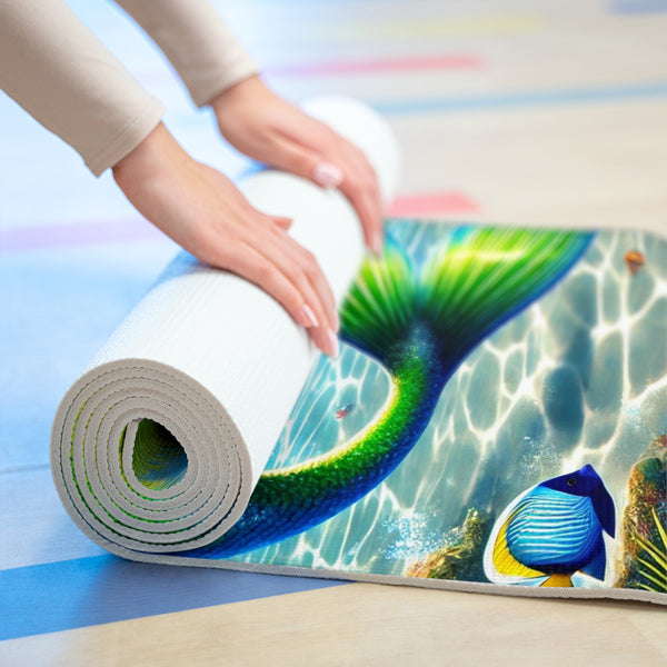 Tropical Goddess Foam Yoga Mat 24” x 72” Printify Home Decor - Tracy McCrackin Photography