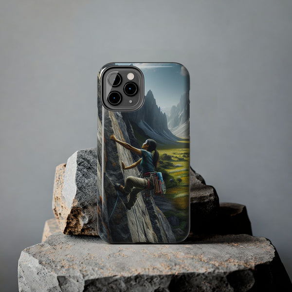 Rock Climbing Elation! Tough Phone Cases Printify Phone Case - Tracy McCrackin Photography