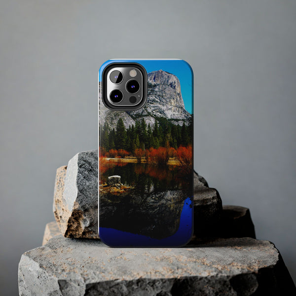 Mirror Lake, Yosemite Tough Phone Cases iPhone 12 Pro Printify Phone Case - Tracy McCrackin Photography