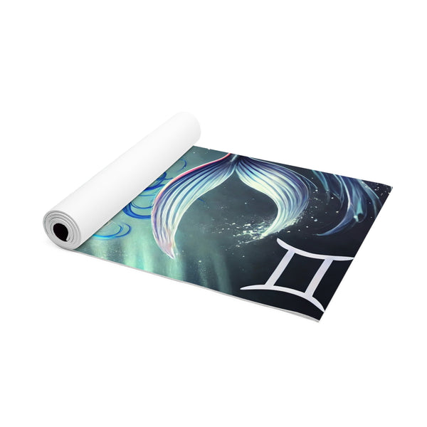 Gemini Playful Foam Yoga Mat 24” x 72” Printify Home Decor - Tracy McCrackin Photography