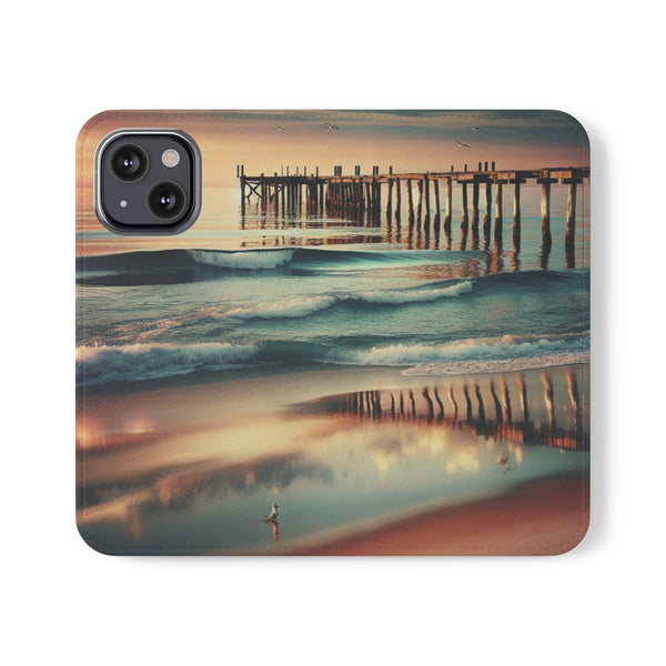 Coastal Odyssey - Flip Cases iPhone 13 Mini Printify Phone Case - Tracy McCrackin Photography