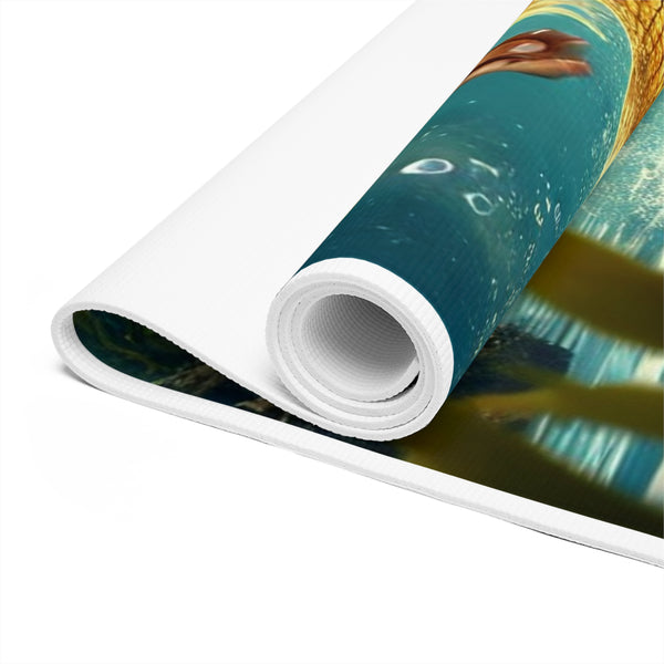 The Majestic King of the Seas: Leo Merman Yoga Mat 24” x 72” Printify Home Decor - Tracy McCrackin Photography