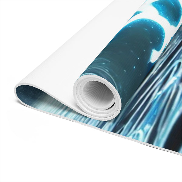 The Visionary of the Waves: Aquarius Merman Yoga Mat 24” x 72” Printify Home Decor - Tracy McCrackin Photography
