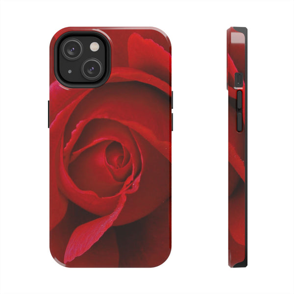 Crimson Bloom: Timeless Elegance - Tough Phone Cases iPhone 14 Printify Phone Case - Tracy McCrackin Photography