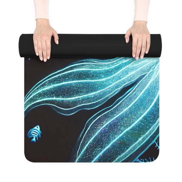 Futuristic Cyber Rubber Yoga Mat 24” x 70” Printify Home Decor - Tracy McCrackin Photography