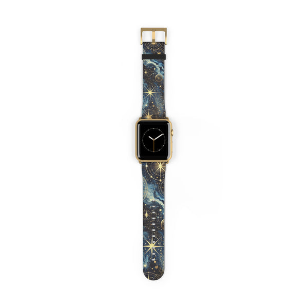 Space Watch Band 42 - 45 mm / Gold Matte Printify Accessories - Tracy McCrackin Photography