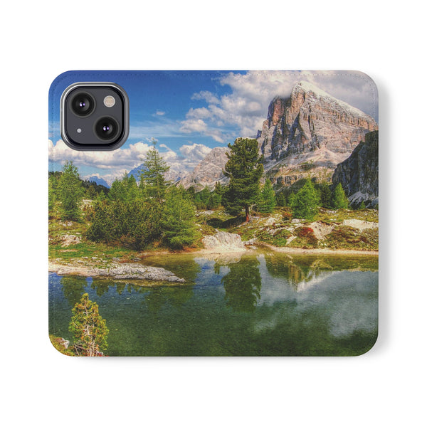 Awakening Peaks - Flip Cases iPhone 13 Mini Printify Phone Case - Tracy McCrackin Photography
