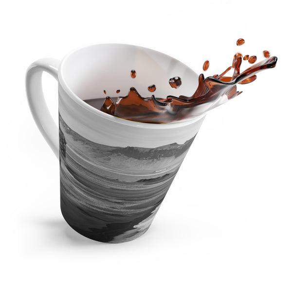 Iconic Iceland's Black Beaches Latte Mug Printify Mug - Tracy McCrackin Photography