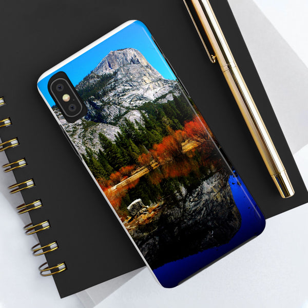 Mirror Lake, Yosemite Tough Phone Cases iPhone XS Printify Phone Case - Tracy McCrackin Photography