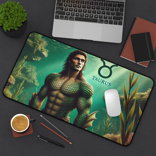 Taurus Merman Desk Mat 12" × 18" Printify Home Decor - Tracy McCrackin Photography