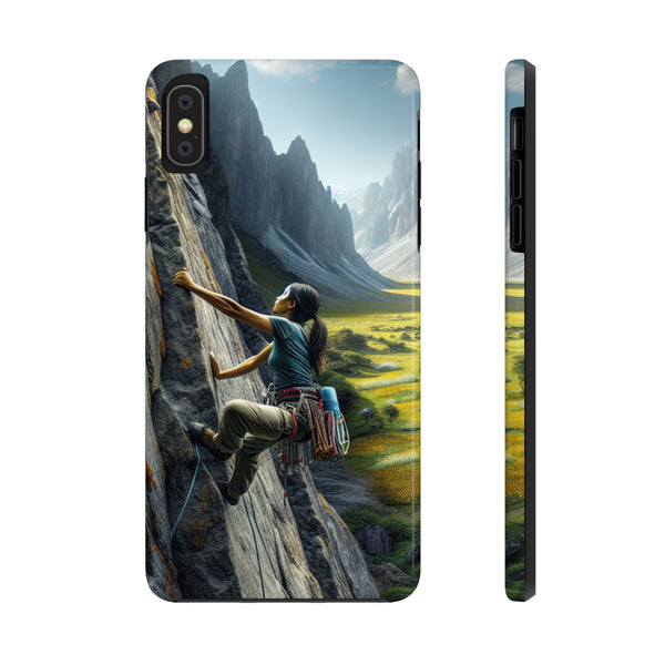 Rock Climbing Elation! Tough Phone Cases Printify Phone Case - Tracy McCrackin Photography