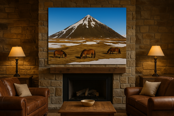 Untamed Iceland: Where Horses Roam Free Giclee / Colored / 8 x 10 Tracy McCrackin Photography Wall art - Tracy McCrackin Photography