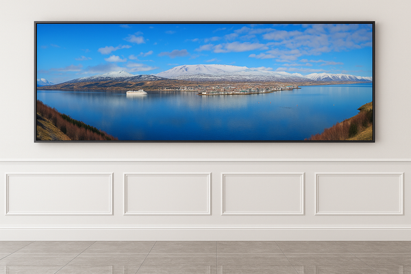 Icelandic Lochs: A Panoramic Odyssey Gallery Wrap / Colored / 10 x 20 Tracy McCrackin Photography Wall art - Tracy McCrackin Photography