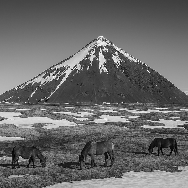 Untamed Iceland: Where Horses Roam Free Giclee / Colored / 8 x 10 Tracy McCrackin Photography Wall art - Tracy McCrackin Photography