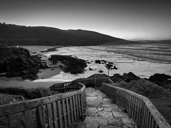 Spain's Golden Path to the Atlantic Giclee / Colored / 8 x 12 Tracy McCrackin Photography Wall art - Tracy McCrackin Photography