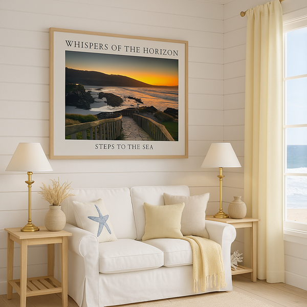Spain's Golden Path to the Atlantic Giclee / Colored / 8 x 12 Tracy McCrackin Photography Wall art - Tracy McCrackin Photography