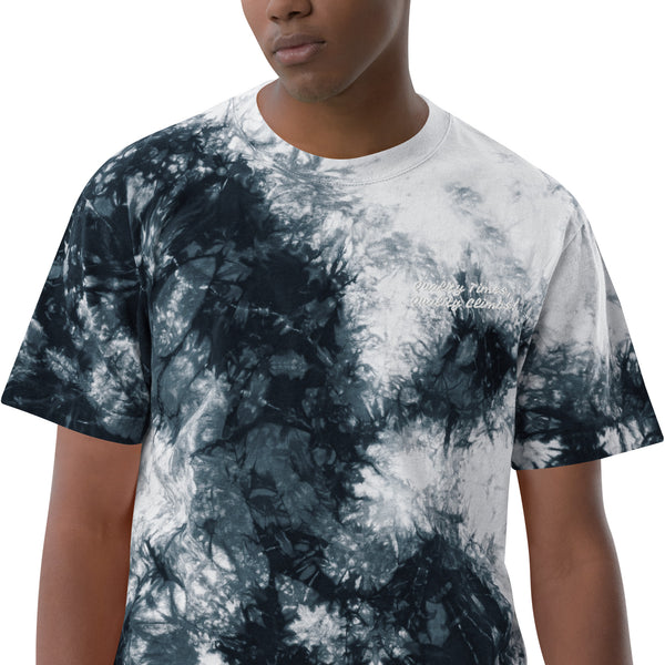 Quality Times, Quality Climbs Oversized tie-dye t-shirt Tracy McCrackin Photography - Tracy McCrackin Photography