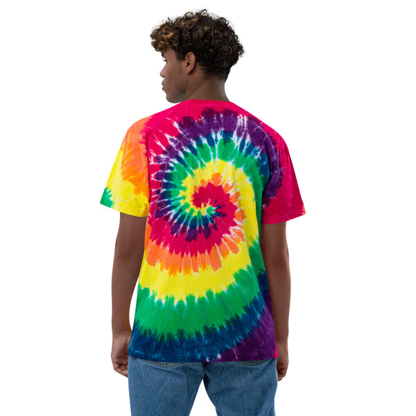 Quality Times, Quality Climbs Oversized tie-dye t-shirt Tracy McCrackin Photography - Tracy McCrackin Photography