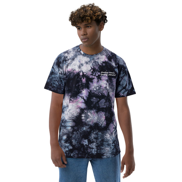 Quality Times, Quality Climbs Oversized tie-dye t-shirt Milky way / S Tracy McCrackin Photography - Tracy McCrackin Photography