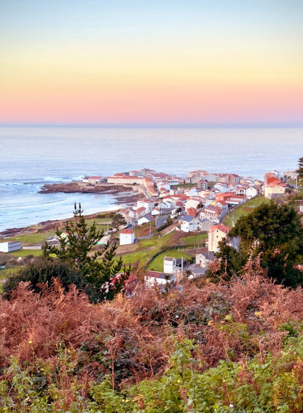 Ancient Hues: La Coruña Bathed in a Rosy Dusk Giclee / Colored / 8 x 10 Tracy McCrackin Photography Wall art - Tracy McCrackin Photography