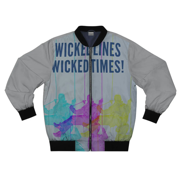 Wicked Times Men's Bomber Jacket Printify All Over Prints - Tracy McCrackin Photography
