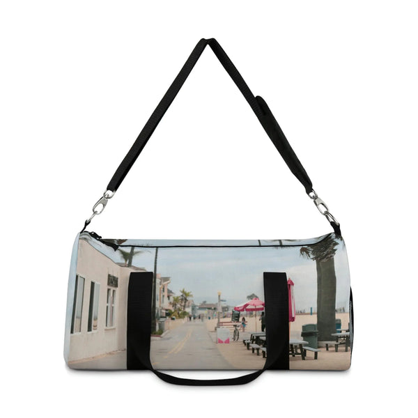 Beach Town Duffel Bag Printify Bags - Tracy McCrackin Photography