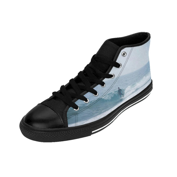 Surf's Up Men's High-top Sneakers Printify Shoes - Tracy McCrackin Photography