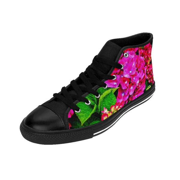 Walking Through the Garden Women's High-top Sneakers Printify Shoes - Tracy McCrackin Photography