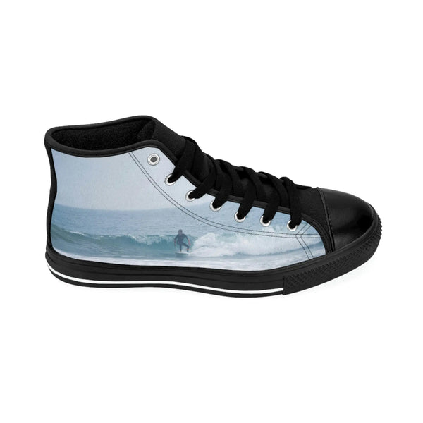 Surf's Up Men's High-top Sneakers Printify Shoes - Tracy McCrackin Photography