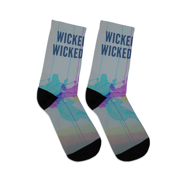 Wicked Lines Socks Printify All Over Prints - Tracy McCrackin Photography