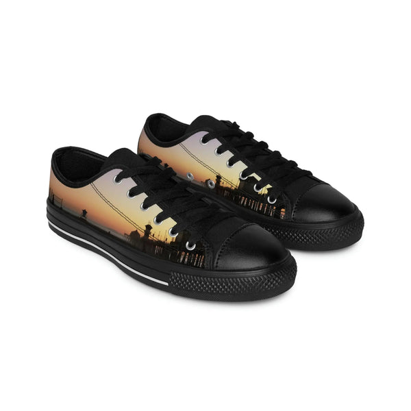 Huntington Beach Surfsider Men's Sneakers Printify Shoes - Tracy McCrackin Photography