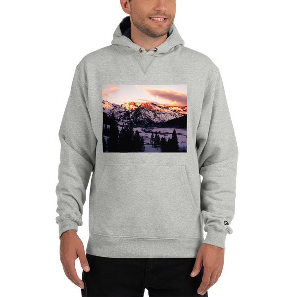 Squaw Creek Hoodie Giclee / Black / S Printful Clothing - Tracy McCrackin Photography