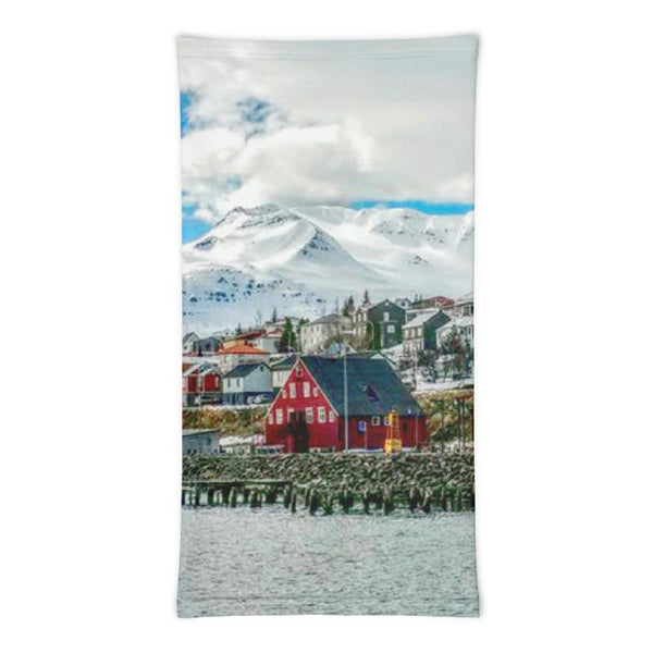 Iceland Harbor Face Mask/Neck Gaiter - Iceland Default Title Tracy McCrackin Photography Clothing - Tracy McCrackin Photography