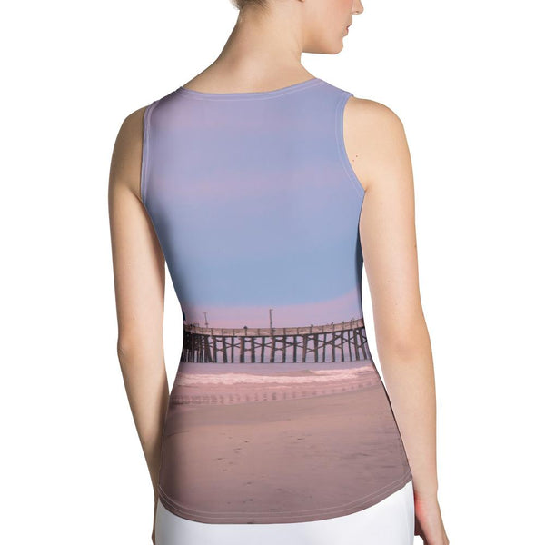 Relaxing Coastal View Tank Top XS Printful Clothing - Tracy McCrackin Photography