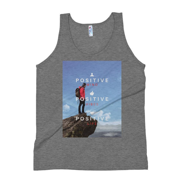 Positive Mind Unisex Tank Top Giclee / Tri-Black / XS Tracy McCrackin Photography - Tracy McCrackin Photography