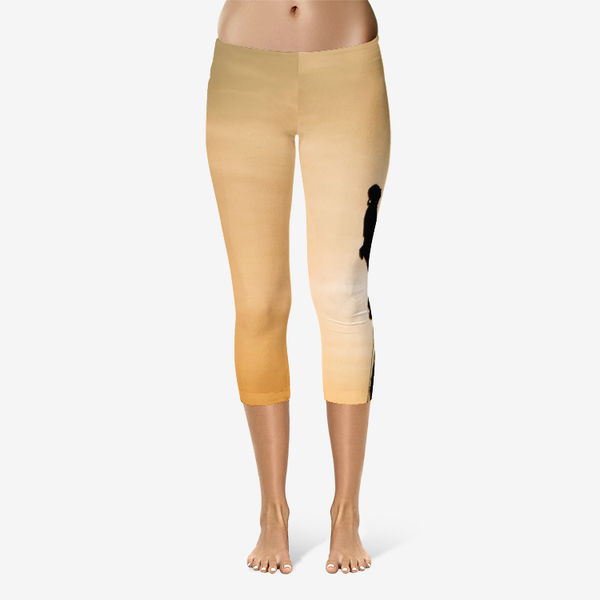 Sending The Mountain Unisex Capri Leggings S Printy6 Clothing - Tracy McCrackin Photography